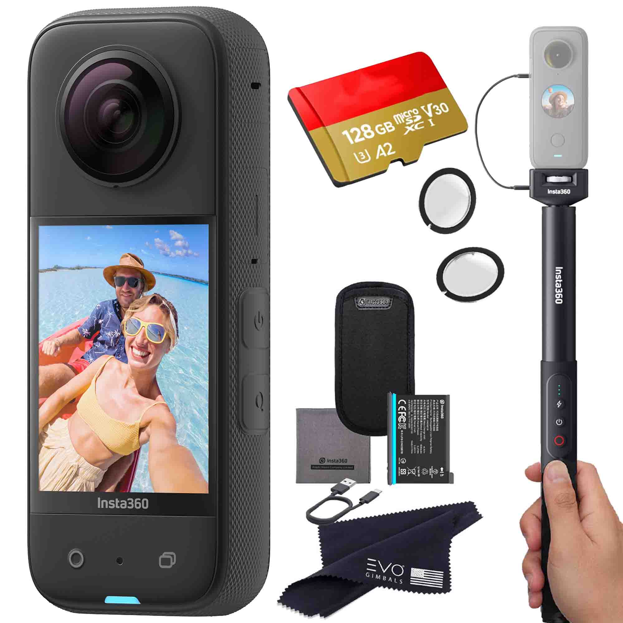 Insta360 2-in-1 Invisible Selfie Stick and Tripod (ONE X2/ONE R