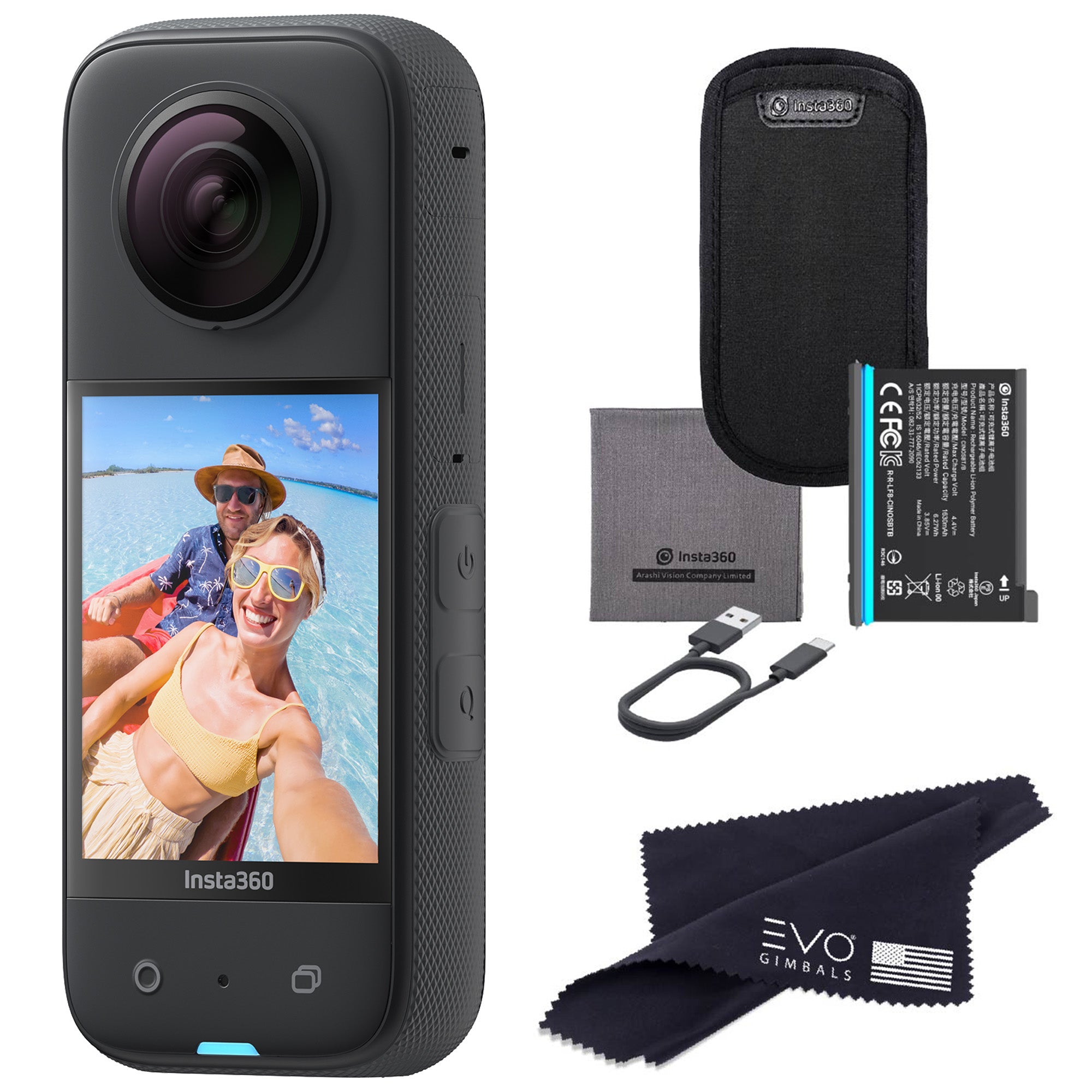 Arashi Vision Insta360 ONE X2 ポケットサイズ360度撮影アクションカメラ CINOSXX/A CM609  :20230829010402-00540:Roots Lab.オンラインストア - 通販 - Yahoo!ショッピング - テレビ、オーディオ、カメラ