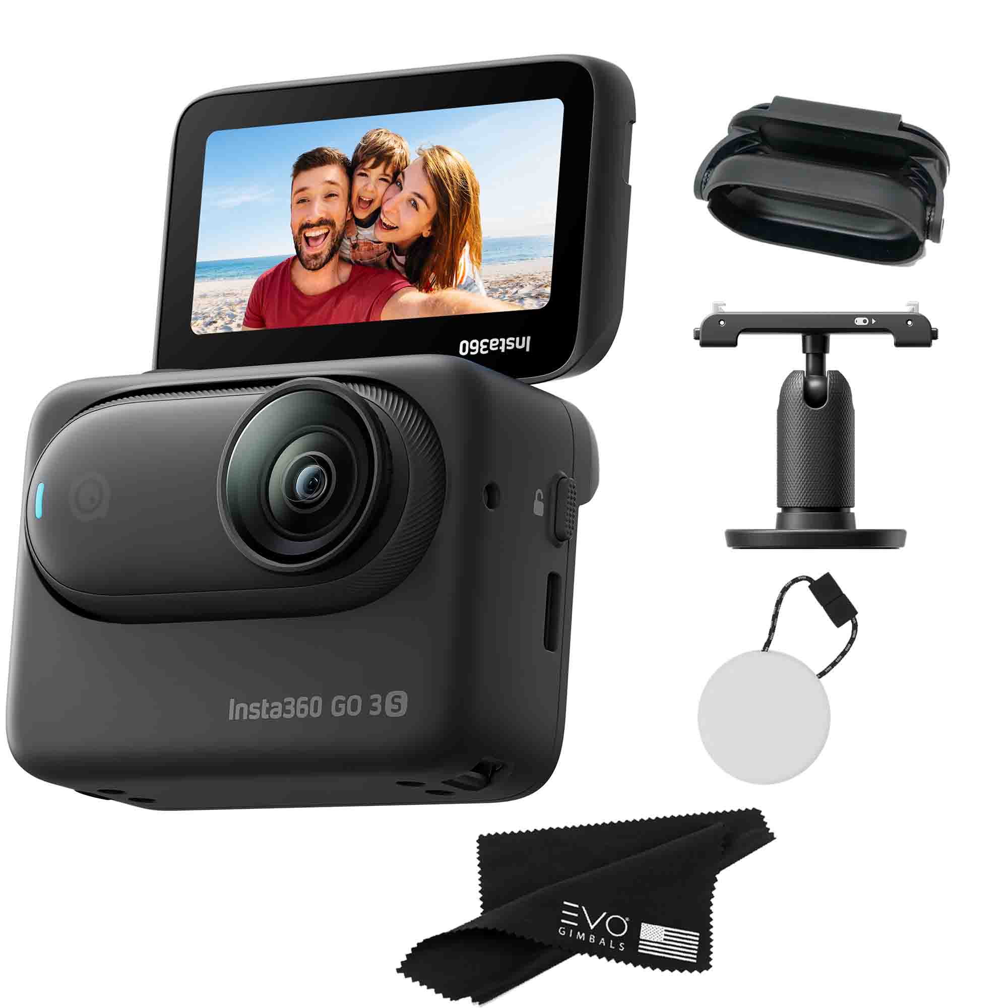 Insta360 GO 3S – Waterproof Tiny Mighty Action Camera with 4K 3840x216 ...