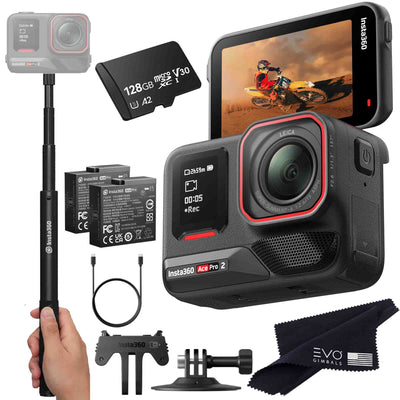 Insta360 Ace Pro 2 EVOGimbals.com 128GB Basic Bundle 