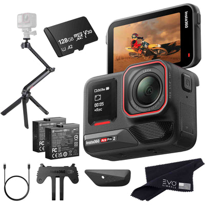 Insta360 Ace Pro 2 EVOGimbals.com 128GB Multi Mount Bundle 