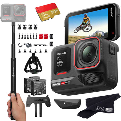 Insta360 Ace Pro 2 EVOGimbals.com 1TB Bike Bundle 