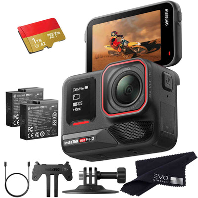 Insta360 Ace Pro 2 EVOGimbals.com 1TB Camera and Card 