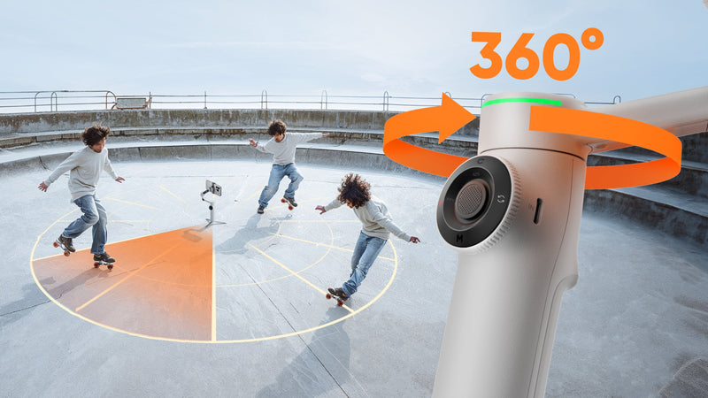 Insta360 Flow 2 Pro- AI-Powered Smartphone Stabilizer, Auto Tracking, 3-Axis Stabilization, Built-in Selfie Stick & Tripod, Portable & Foldable Gimbals EVOGimbals.com 